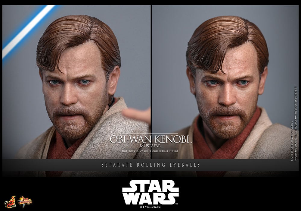 【ムービー・マスターピース】  『スター・ウォーズ　エピソード3／シスの復讐』 1/6スケールフィギュア　オビ＝ワン・ケノービ（ムスタファー）