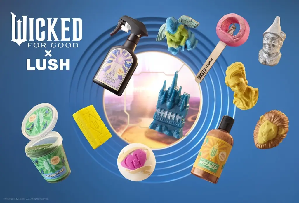 WICKED × LUSH ボディミスト 2種セット Wicked x Lush＞オズを称えよ！来春公開の映画『ウィキッド