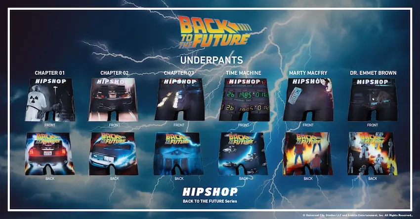 バック・トゥ・ザ・フューチャー』HIPSHOPと初コラボ ─ 名シーン・名