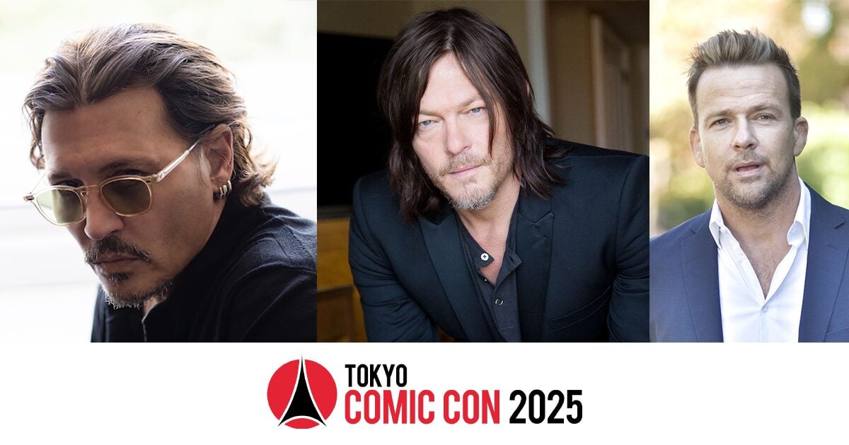 ジョニー・デップ「東京コミコン2025」来日決定 ─ ノーマン・リーダス