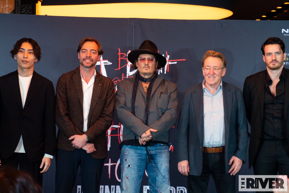 ジョニー・デップ 来日記者会見