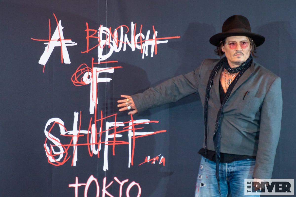 ジョニー・デップ 来日記者会見