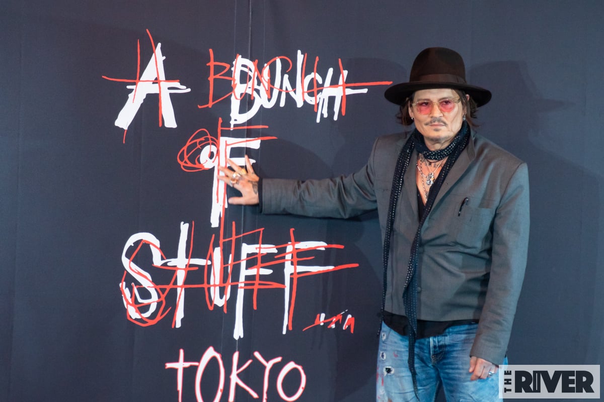 ジョニー・デップ 来日記者会見