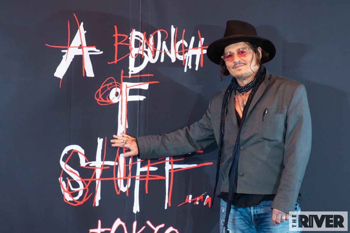 ジョニー・デップ 来日記者会見