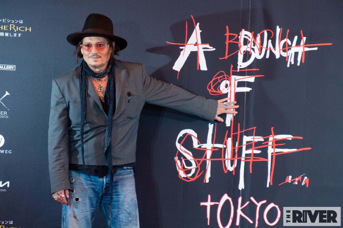 ジョニー・デップ 来日記者会見