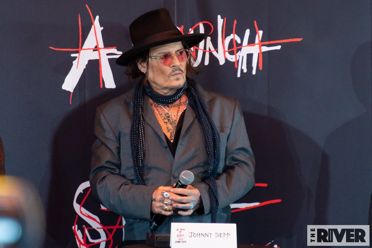 ジョニー・デップ 来日記者会見