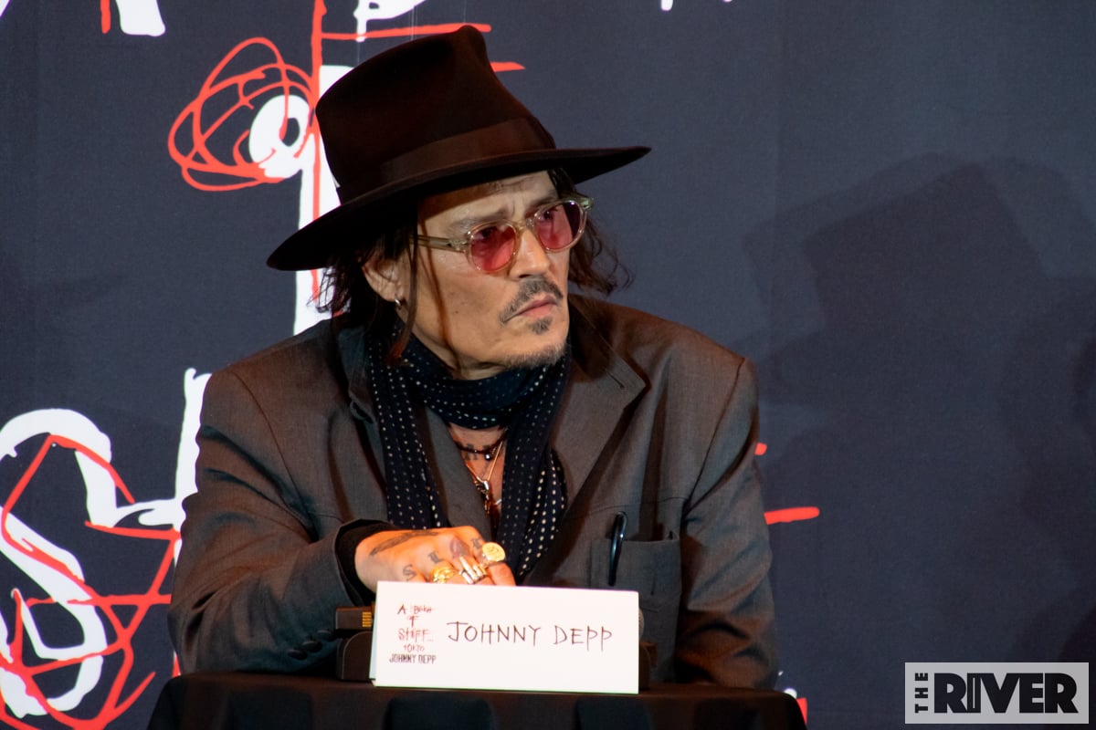 ジョニー・デップ 来日記者会見