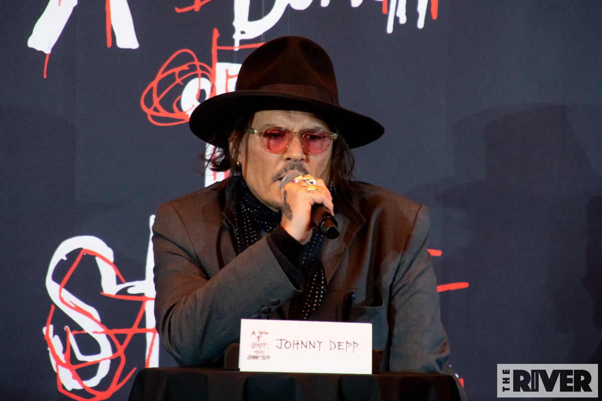 ジョニー・デップ 来日記者会見