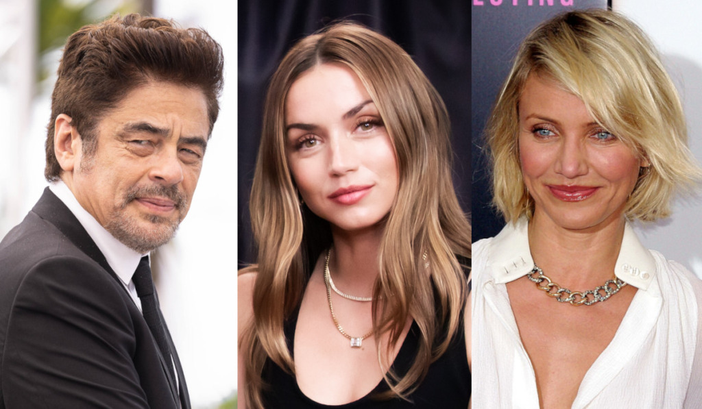 アナ・デ・アルマス ベニチオ・デル・トロ キャメロン・ディアス