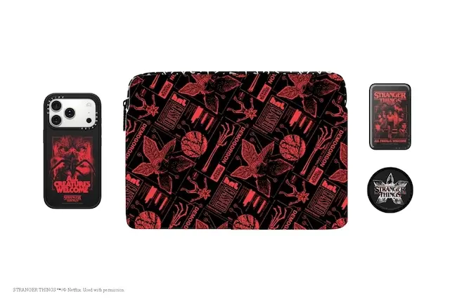 ストレンジャー・シングス」CASETiFYコラボ、スマホケースと