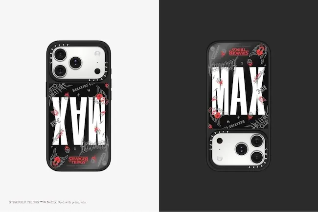 ストレンジャー・シングス」CASETiFYコラボ、スマホケースと