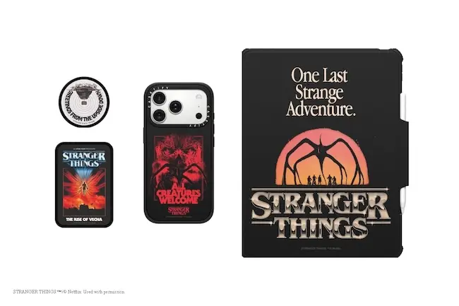 ストレンジャー・シングス」CASETiFYコラボ、スマホケースと