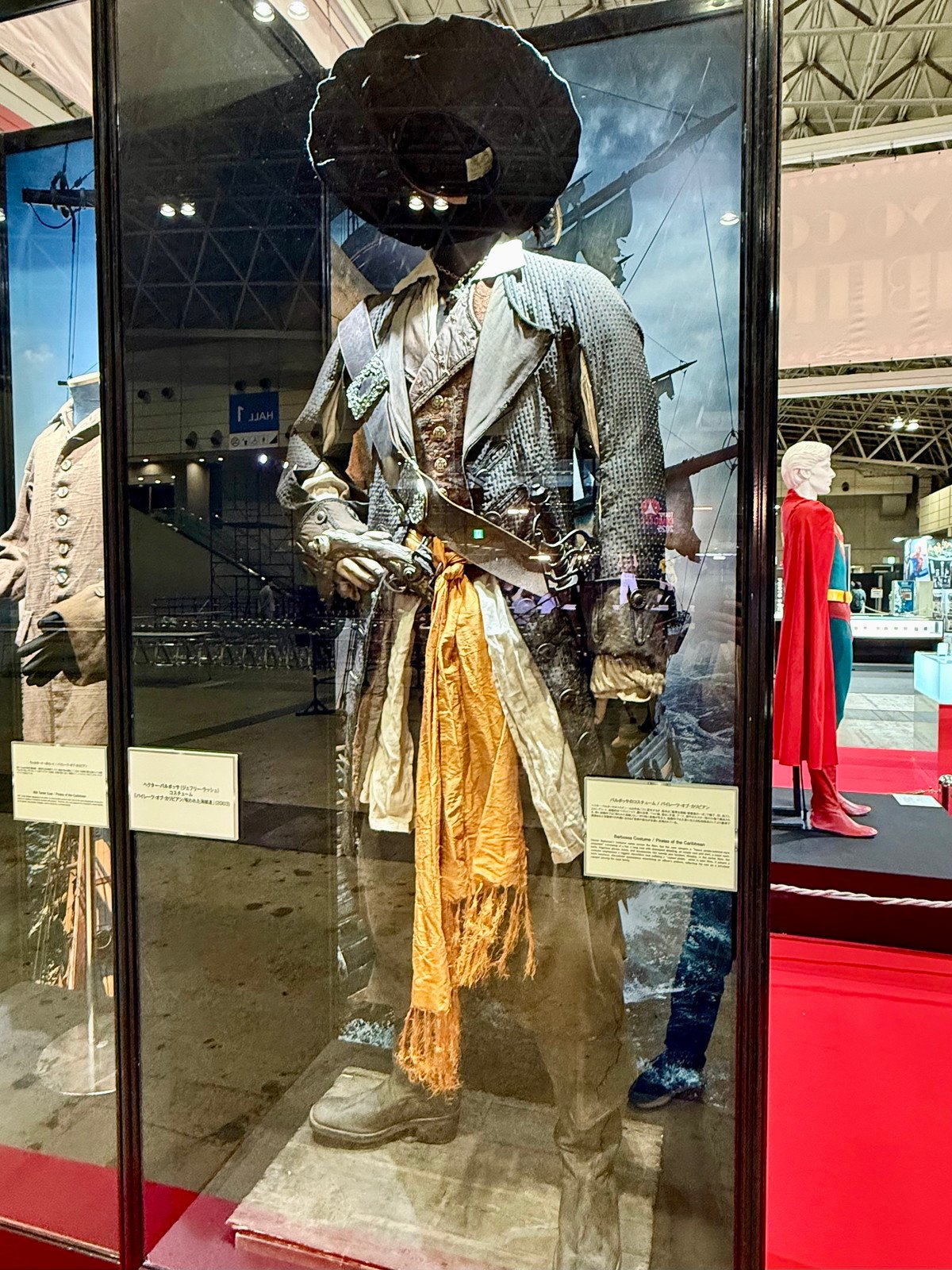 ‼️新品未使用品希少‼️ パイレーツオブカリビアン ジョニーデップ 金属製オブジェ パイレーツ・オブ・カリビアン』貴重アイテム「東京コミコン2025」で