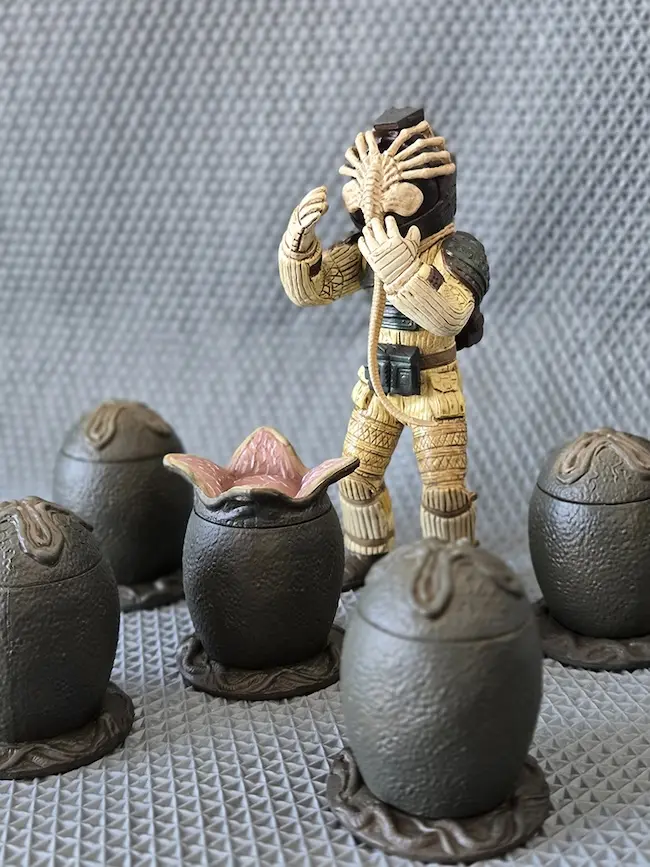 エイリアン』ガチャ登場 ─ 全5種類、ポージングや組み合わせも可能