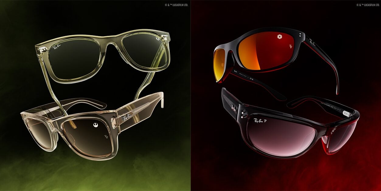 希少　愛眼コラボ　スターウォーズ　サングラス　ダースベイダー レイバン『スター・ウォーズ』コラボのサングラスが発売 ─ ヨーダ