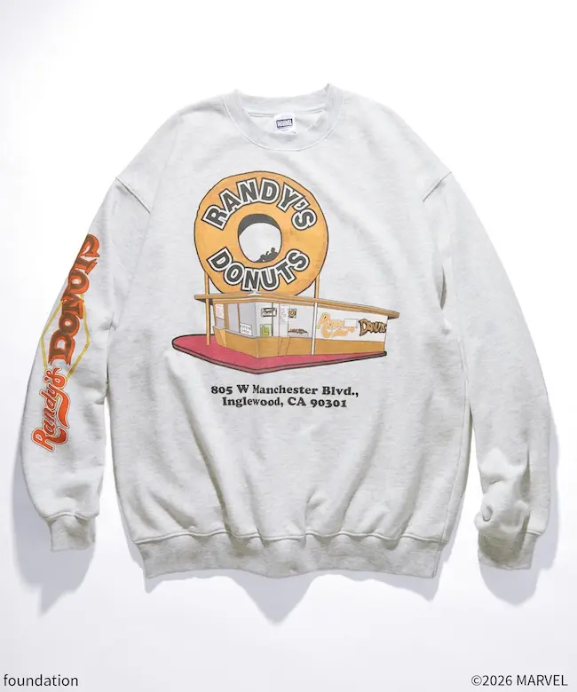 アイアンマン2』ドーナツ食べるシーンがTシャツとスウェットに