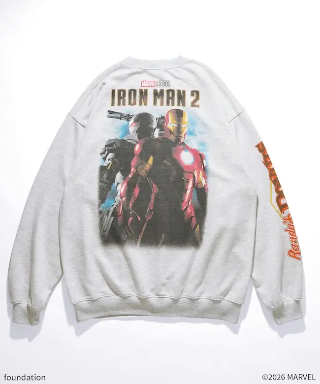 アイアンマン2』ドーナツ食べるシーンがTシャツとスウェットに