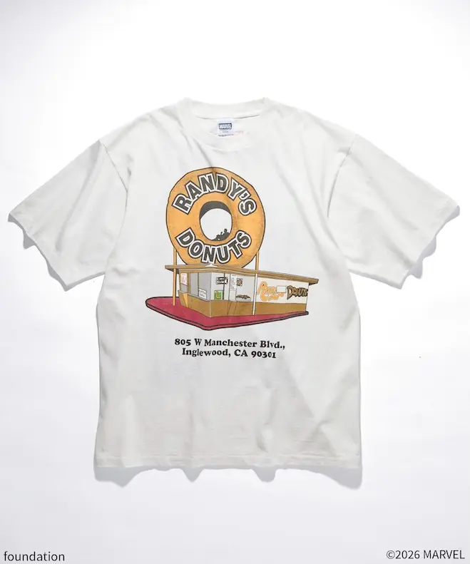 アイアンマン2』ドーナツ食べるシーンがTシャツとスウェットに