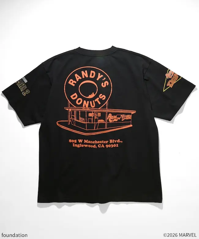 アイアンマン2』ドーナツ食べるシーンがTシャツとスウェットに