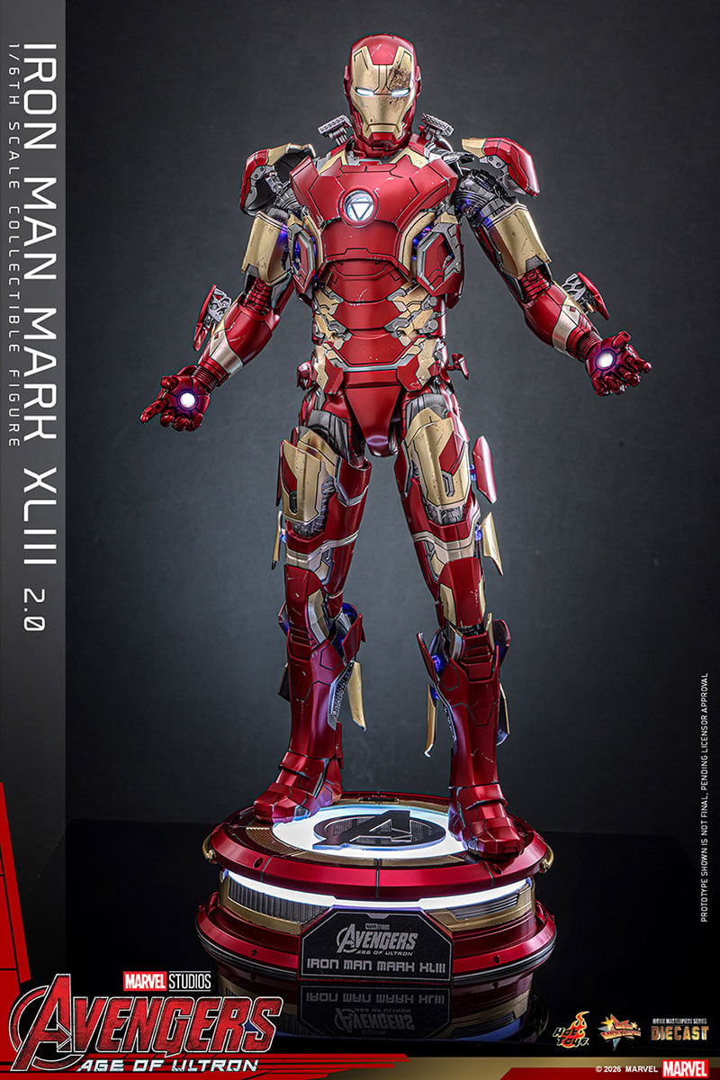 ホットトイズ　アイアンマン トニー・スターク ムービー・マスターピース】『アイアンマン2』1／6スケール