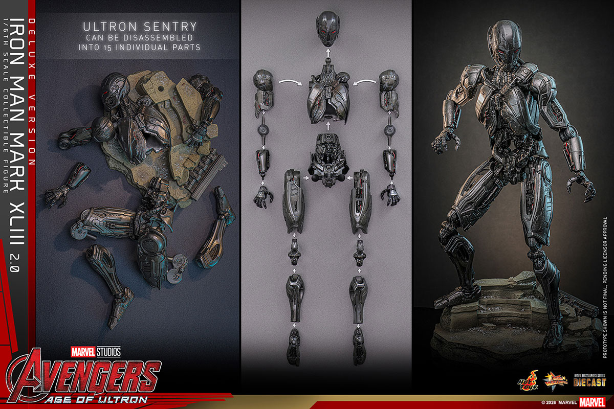 アベンジャーズ／エイジ・オブ・ウルトロン』アイアンマンをフィギュア