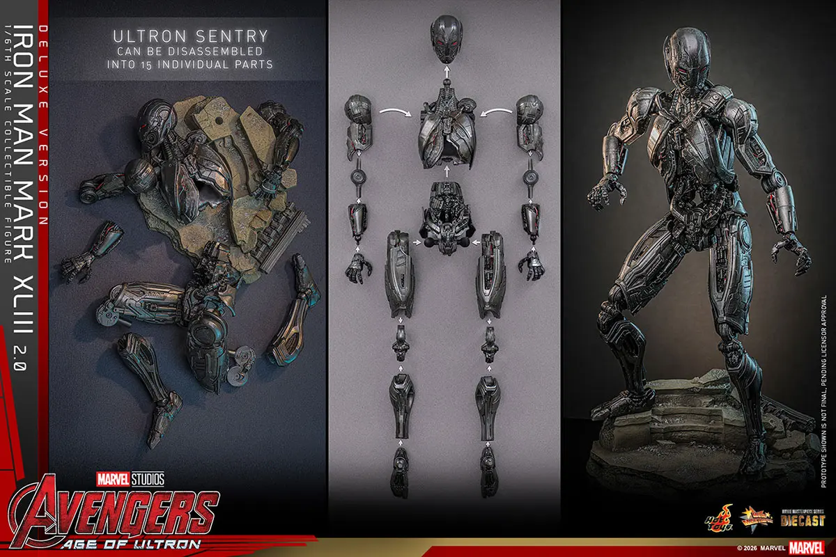 アベンジャーズ／エイジ・オブ・ウルトロン』アイアンマンをフィギュア