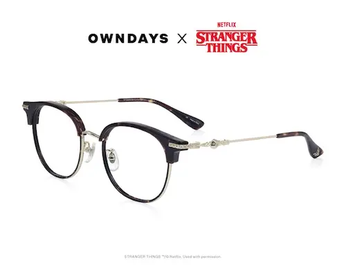 ストレンジャー・シングス」OWNDAYSとコラボ、アイウェアコレクション
