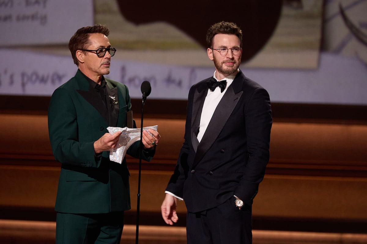 アベンジャーズ』ロバート・ダウニー・Jr.とクリス・エヴァンスが