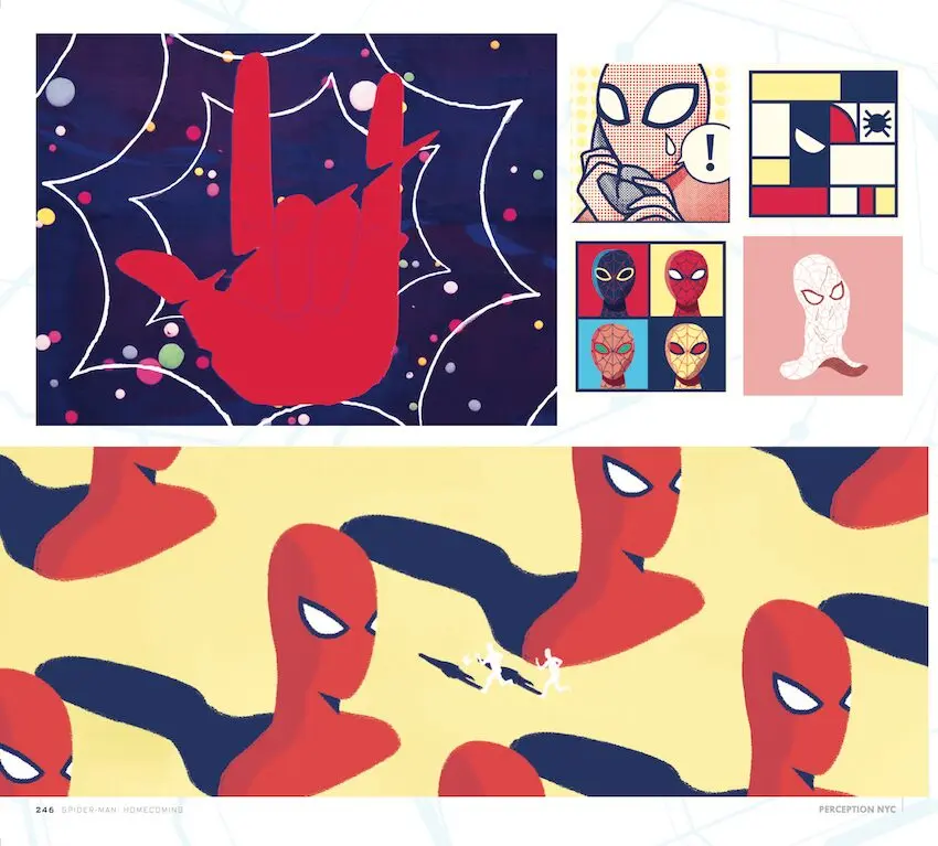 スパイダーマン　ホームカミング　ジクレーアート スパイダーマン：ホームカミング アート・オブ・ザ・ムービー