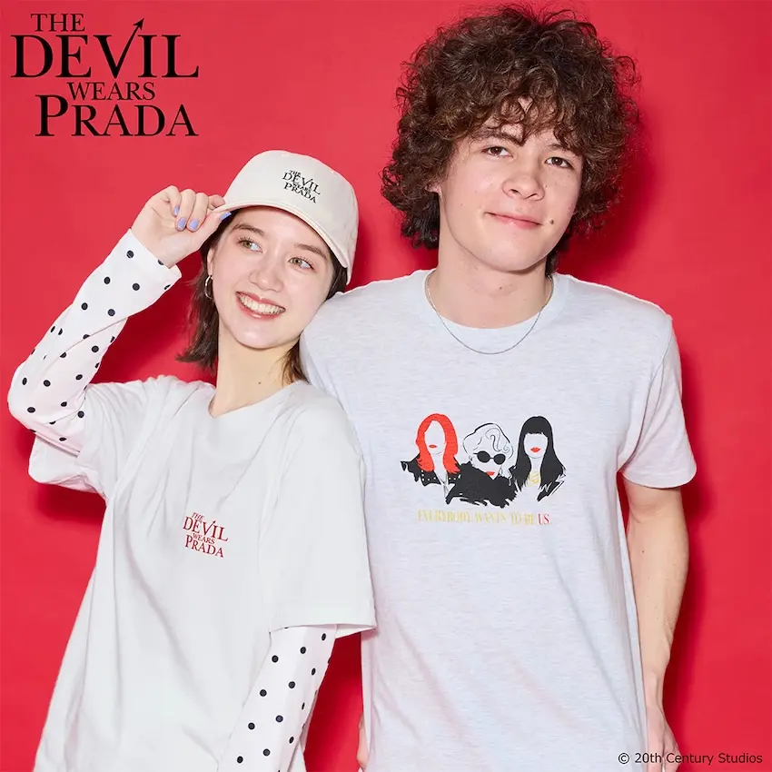 お袖コンシャス♡プラダ　PRADA バックリボンTシャツ　白 The Devil Wears Prada プラダを着た悪魔 / Tシャツ ホワイト