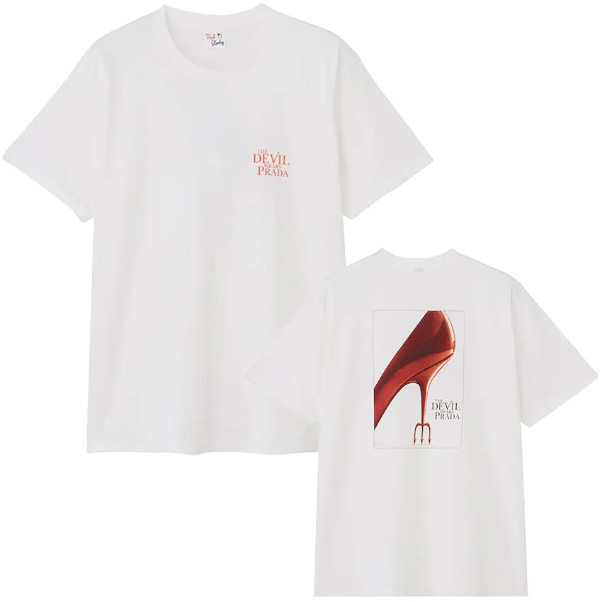 プラダを着た悪魔 Tシャツ 半袖 アッシュ プラザ限定 The Devil Wears Prada プラダを着た悪魔 / Tシャツ アッシュ