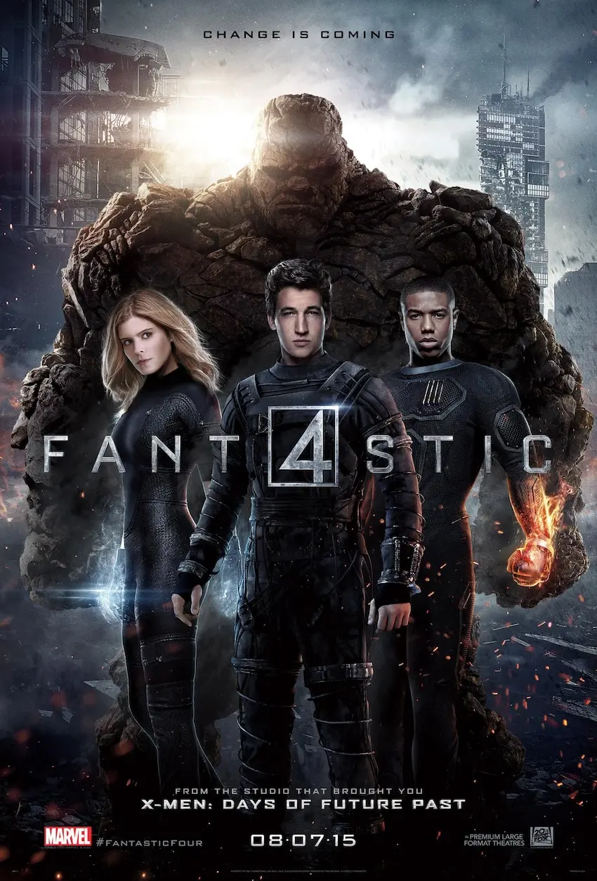（大幅値段交渉可能）ファンタスティックフォー展覧会 ポスター ファンタスティック4：ファースト・ステップ』米ポスターはAI作成か