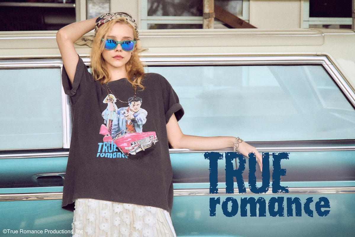 トゥルー・ロマンス』グラフィックTシャツコレクション発売 ─ 90年代