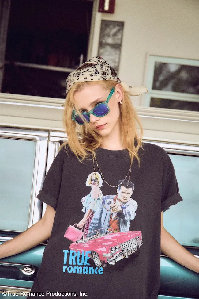 トゥルー・ロマンス』グラフィックTシャツコレクション発売 ─ 90年代