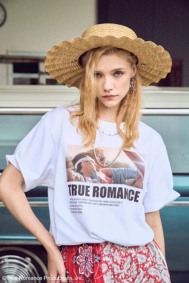 トゥルー・ロマンス』グラフィックTシャツコレクション発売 ─ 90年代