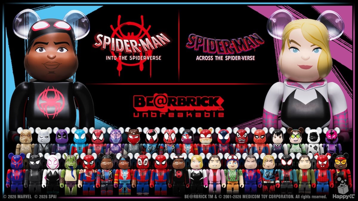 MARVEL 『SPIDER-MAN: SPIDER-VERSE』/ Happyくじ「BE@RBRICK」