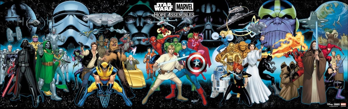 スター・ウォーズとマーベルが初コラボ決定、夢の共演コミックが刊行へ