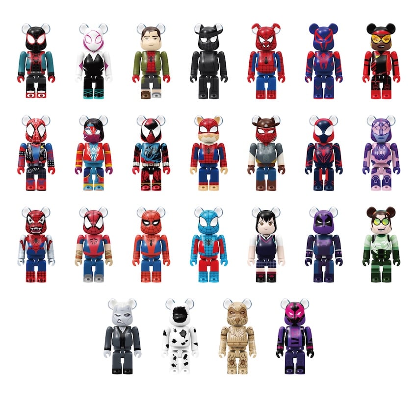 MARVEL 『SPIDER-MAN: SPIDER-VERSE』/ Happyくじ「BE@RBRICK」