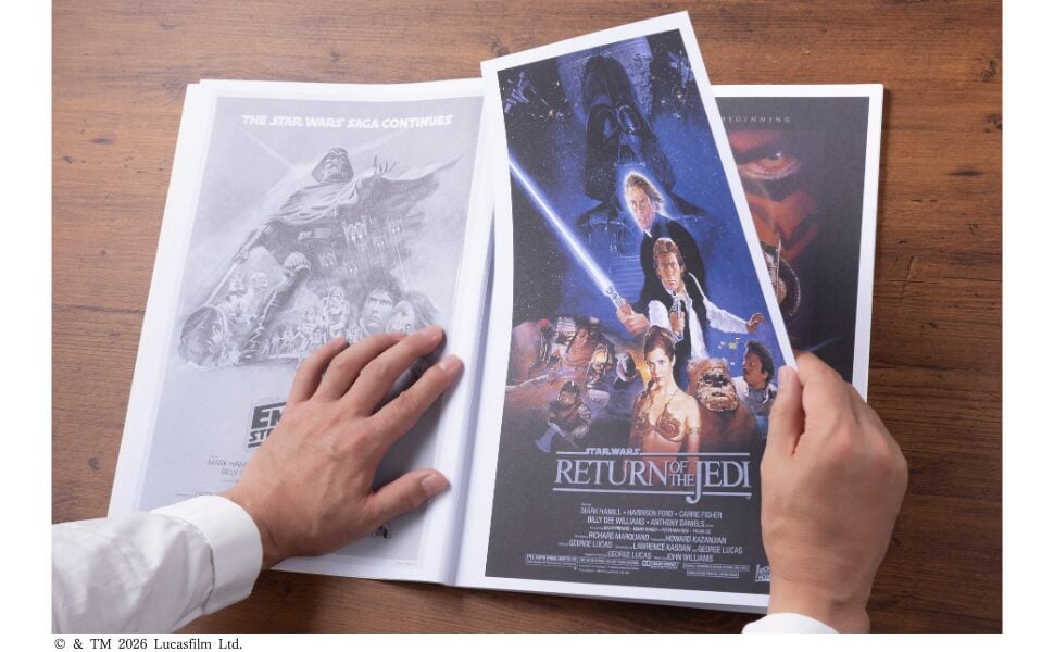 スター・ウォーズ』ポスター28枚収録『スター・ウォーズ ポスター